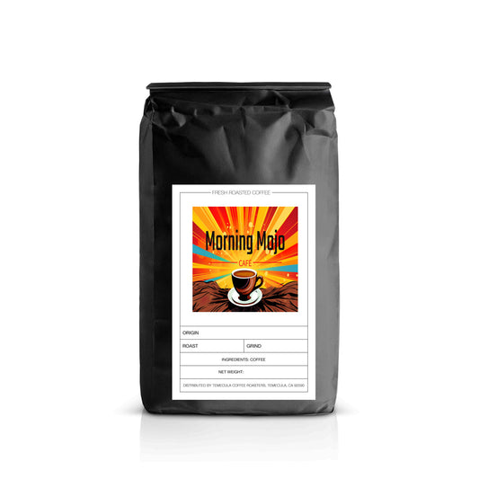 Best Sellers Sample Pack: 6Bean, Cowboy, Breakfast, Peru, Mexico, Bali - Morning Mojo Cafe